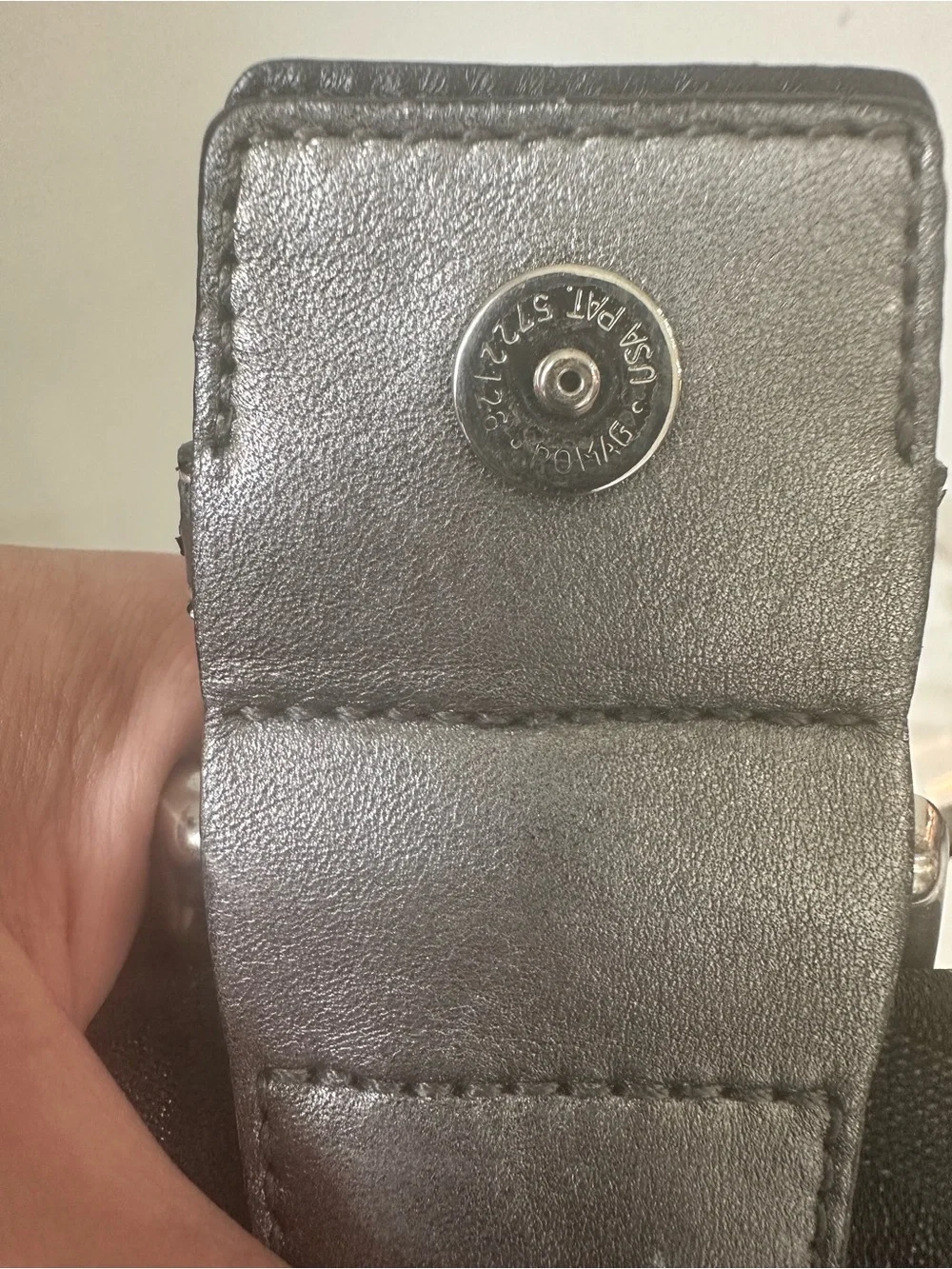 Coach Soho Buckle Bag  Metallic Snake Trim